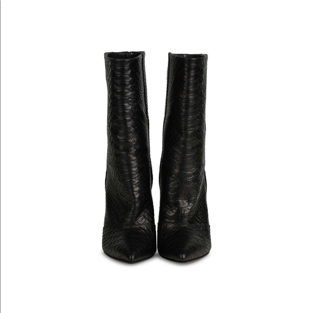 Authentic Giuseppe Zanotti Python Booties Size 36 - image 1